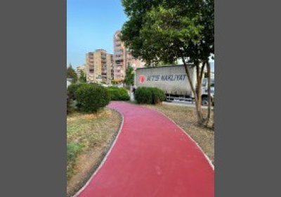 İzmir Karşıyaka Belediyesi - Asfalt ve Boya yapımı
