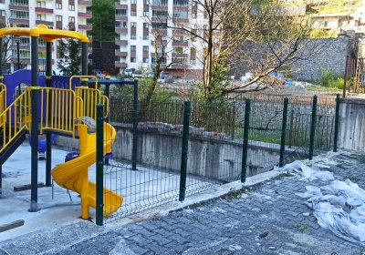 Dernekpazarı Belediyesi - Muhtelif yerlere park yapım işi