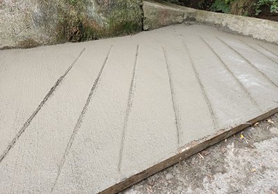 İzmit Belediyesi Beton Yol Yapımı